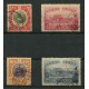 JAPON 1915 Yv. 145/8 SERIE COMPLETA DE ESTAMPILLAS USADAS 65 EUROS
