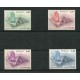 MONACO 1987 Yv. 1585/8 SERIE COMPLETA DE ESTAMPILLAS NUEVAS MINT MARIPOSAS