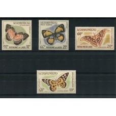 MARIPOSAS SERIE COMPLETA DE ESTAMPILLAS MINT LAOS