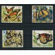 MARIPOSAS WWF MEXICO SERIE COMPLETA DE ESTAMPILLAS MINT