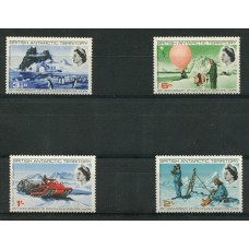 TERRITORIO ANTARTICO BRITANICO BAT 1969 PINGUINOS SERIE COMPLETA DE ESTAMPILLAS MINT