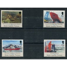 TERRITORIO ANTARTICO BRITANICO BAT 1991 BARCOS SERIE COMPLETA DE ESTAMPILLAS MINT