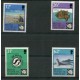 TERRITORIO ANTARTICO BRITANICO BAT 1991 FAUNA MARINA SERIE COMPLETA DE ESTAMPILLAS MINT