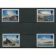 MALVINAS 1984 DEPENDENCIAS SERIE COMPLETA DE ESTAMPILLAS MINT PINGUINOS VOLCANES