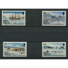 TERRITORIO ANTARTICO BRITANICO BAT 1985 SERIE COMPLETA DE ESTAMPILLAS MINT BARCOS PERROS