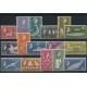 MALVINAS 1963 GEORGIAS DEL SUR SERIE COMPLETA DE ESTAMPILLAS MINT BARCOS PECES BALLENA FAUNA MARINA 350 EUROS