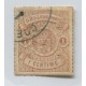 LUXEMBURGO 1865 Yv. 16 ESTAMPILLA USADA