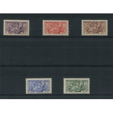 MONACO 1955 Yv. 415/9 SERIE COMPLETA DE ESTAMPILLAS NUEVAS, CABALLOS 42,50 Euros