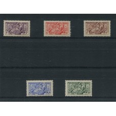 MONACO 1955 Yv. 415/9 SERIE COMPLETA DE ESTAMPILLAS NUEVAS, CABALLOS 42,50 Euros