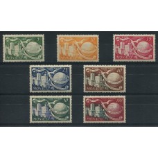 MONACO 1949 Yv. 332/3 + AEREO 45/8 SERIE COMPLETA DE ESTAMPILLAS MINT , AVES 26,50 EUROS