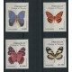 MARIPOSAS PARAGUAY SERIE COMPLETA DE ESTAMPILLAS MINT