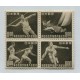 JAPON 1949 Yv. 438/41 SERIE COMPLETA DE ESTAMPILLAS NUEVAS CON GOMA DEPORTES