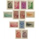 MONACO 1948 Yv. 307/13 SERIE COMPLETA DE ESTAMPILLAS NUEVAS CON GOMA 71 Euros