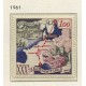 MONACO 1961 Yv. 556 ESTAMPILLA NUEVA CON GOMA