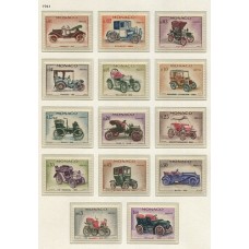 MONACO 1961 Yv. 557/70 SERIE COMPLETA DE ESTAMPILLAS MINT AUTOMOBILES 21,5 Euros