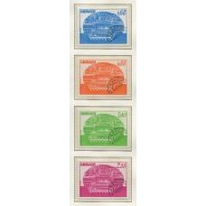 MONACO Yv. PREOBLITERADOS 62/5 SERIE COMPLETA DE ESTAMPILLAS MINT