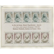 MONACO 1974 Yv. BLOQUE 9 MINT 55 Euros TEMA EUROPA