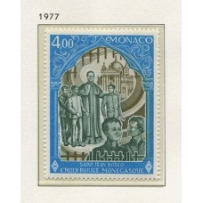 MONACO 1977 Yv. 1123 ESTAMPILLA MINT RELIGION