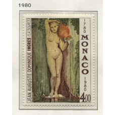 MONACO 1980 Yv. 1226 ESTAMPILLA MINT PINTURA 11,5 Euros