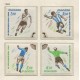 MONACO 1982 Yv. 1312/5 SERIE COMPLETA DE ESTAMPILLAS MINT 10 EuroS FUTBOL