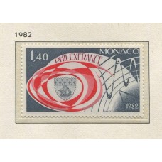 MONACO 1982 Yv. 1328 ESTAMPILLA MINT 1,25 Euros