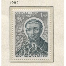 MONACO 1982 Yv. 1332 ESTAMPILLA MINT 1,25 Euros