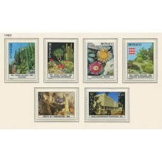 MONACO 1983 Yv. 1360/4 SERIE COMPLETA DE ESTAMPILLAS MINT 14,5 Euros FAUNA MARINA