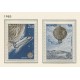 MONACO 1983 Yv. 1365/6 SERIE COMPLETA DE ESTAMPILLAS MINT TEMA EUROPA ESPACIO COHETERIA