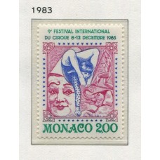 MONACO 1983 Yv. 1397 ESTAMPILLA MINT