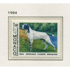 MONACO 1984 Yv. 1425 ESTAMPILLA MINT 4,7 Euros PERRO