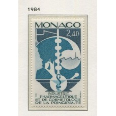 MONACO 1984 Yv. 1450 ESTAMPILLA MINT