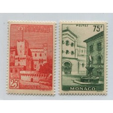 MONACO 1954 Yv. 397/8 SERIE COMPLETA DE ESTAMPILLAS MINT 39 Euros