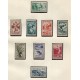 MONACO 1948 Yv. 319/23 + AEREO 32/5 SERIE COMPLETA DE ESTAMPILLAS MINT DEPORTES, RARA 113.50 EUROS