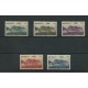 MONACO 1939 Yv. 195/9 SERIE COMPLETA DE ESTAMPILLAS NUEVAS CON GOMA