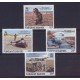 MALVINAS 1987 SERIE COMPLETA DE ESTAMPILLAS MINT MILITARES