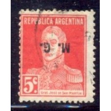 ARGENTINA SERVICIO OFICIAL GJ 175b SOBRECARGA INVERTIDA U$ 22