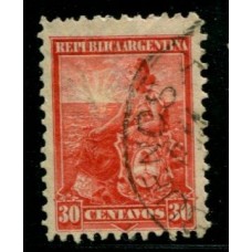 ARGENTINA 1899 GJ 254 DENTADO 12 x 12