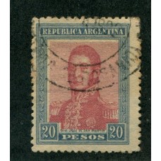ARGENTINA 1917 GJ 455 EL VALOR ALTO Y FINAL DE LA SERIE PE227 U$ 50