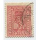 NORUEGA 1867 Yv. 15 ESTAMPILLA USADA 60 EUROS
