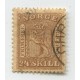 NORUEGA 1863 Yv. 10 ESTAMPILLA USADA 135 EUROS