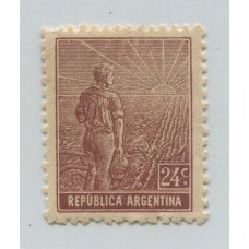 ARGENTINA 1911 GJ 334 ESTAMPILLA NUEVA CON GOMA U$ 10