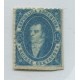 ARGENTINA 1864 GJ 24 RIVADAVIA 15 Cts. ESTAMPILLA NUEVA DE BONITO COLOR U$ 180