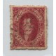 ARGENTINA 1866 GJ 26ARIVADAVIA 5ta TIRADA ESTAMPILLA COLOR CARMIN MORADO U$ 48 DE TAMAÑO GRANDE Y PERFECTO CENTRADO