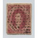 ARGENTINA 1866 GJ 26A RIVADAVIA 5ta TIRADA ESTAMPILLA COLOR CARMIN MORADO PERO CON FILIGRANA INVERTIDA Y TRASPUESTA NO CATALOGADO, RARISIMO QUIZAS UNICO