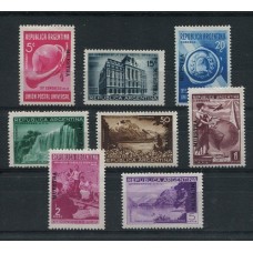 ARGENTINA 1939 GJ 823/30 SERIE COMPLETA NUEVA CON GOMA SOBRECARGA MUESTRA RARA EN UPU DEL ´39