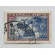 ARGENTINA 1935 GJ 771 ESTAMPILLA TIZADO GRUESO USADA U$ 30