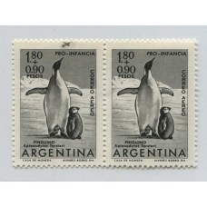 ARGENTINA 1961 GJ 1206a ESTAMPILLA MINT CON VARIEDAD U$ 15