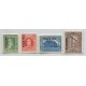 ARGENTINA 1926 GJ 622/5 SERIE COMPLETA DE ESTAMPILLAS NUEVAS CON GOMA SOBRECARGADAS MUESTRA