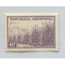 ARGENTINA 1935 GJ 768Aa VARIEDAD ESTAMPILLA CON ERROR POSTE DE TELEGRAFO MINT U$ 15