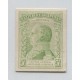 ARGENTINA 1920 GJ 524 ENSAYO EN COLOR NO ADOPTADO VERDE ESMERALDA